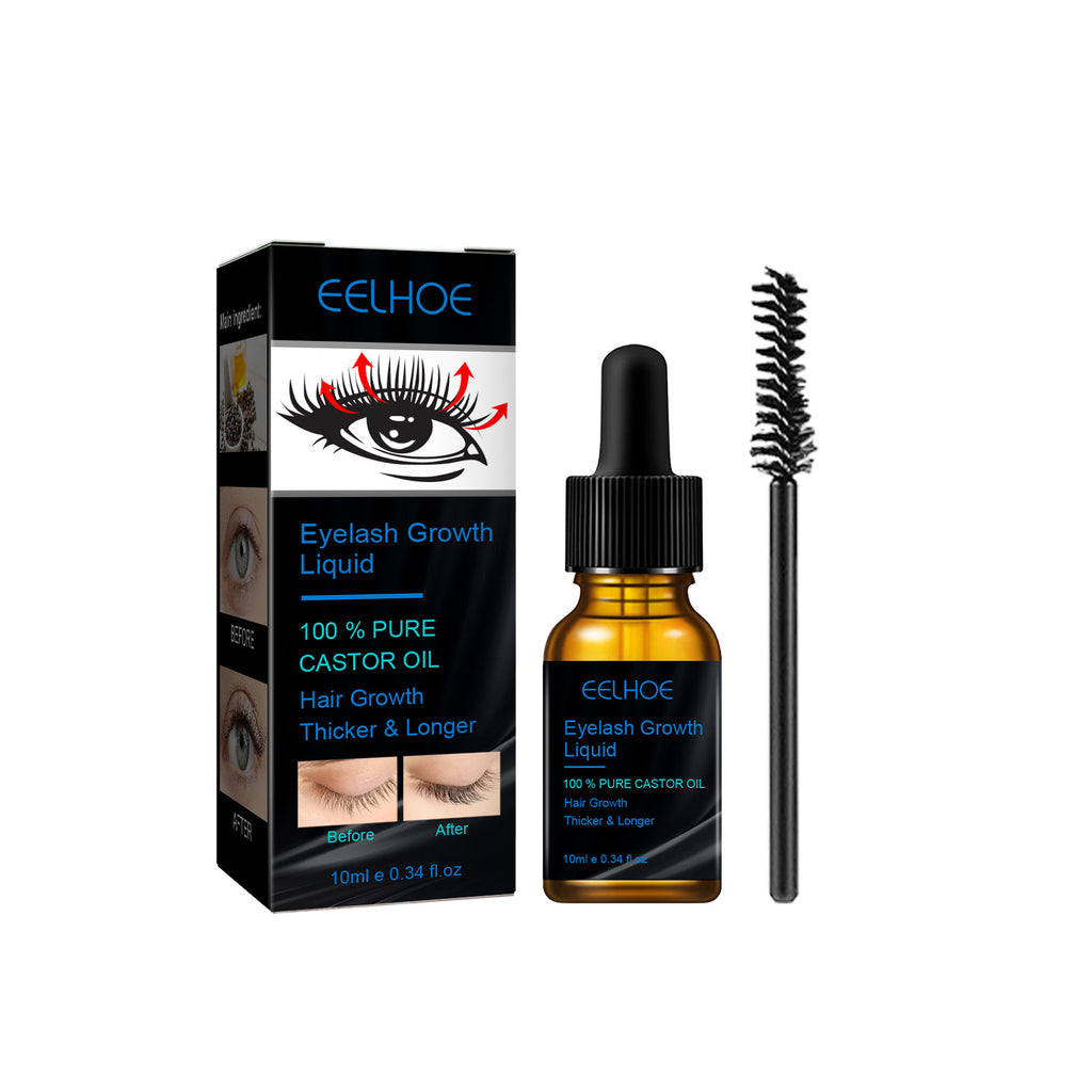 EELHOE Castor Oil Mascara for Naturally Lush Lashes