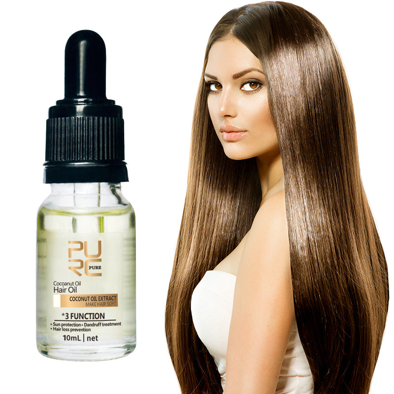 Coconut Oil for Hair Loss & Dandruff Treatment