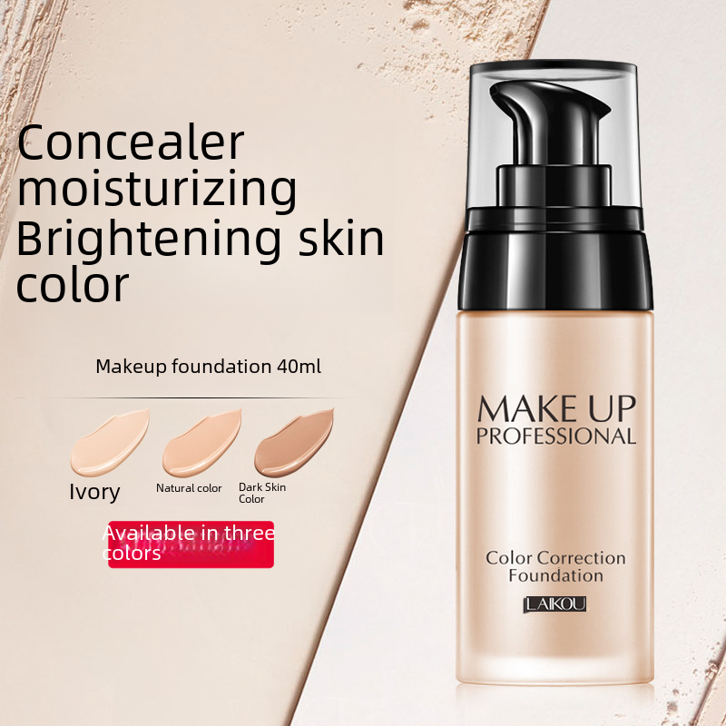 Laikou Foundation 40g - Natural Look Hydrating Makeup