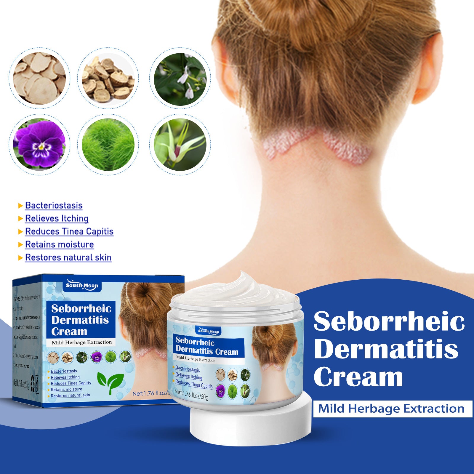 South Moon Seborrheic Dermatitis Skin Repair Cream