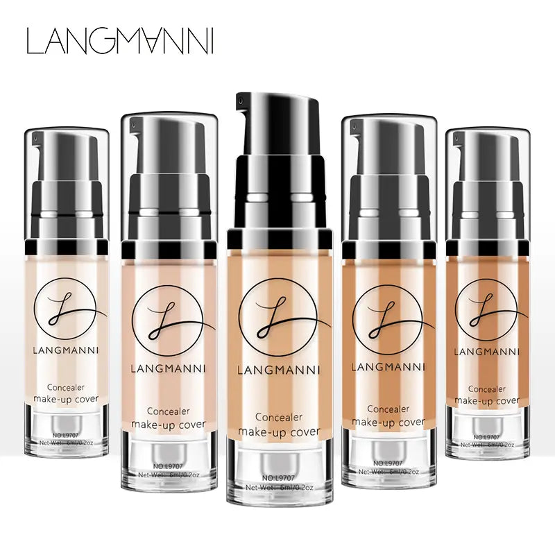 4-Color Liquid Concealer for Flawless Skin Tone
